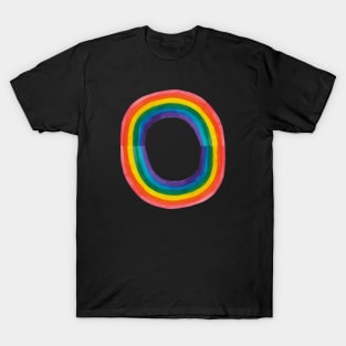 Rainbow circle T-Shirt